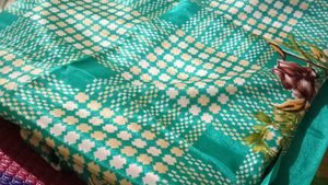 multicolored Floral Saree