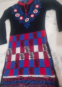Black Colour Woolen Suit