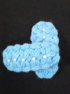 Crochet Hair Clips