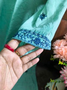 Elegant Embroidered Kurta Set