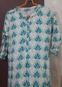 Leaf Print Kurta