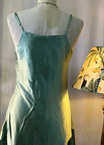 Green Slip Dress