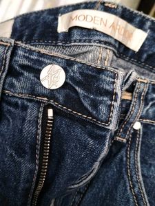 Vintage Wide Leg Denim Jeans