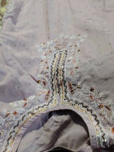 Embroidered Kurta pant duppata set