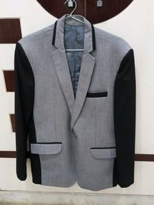 Men's Grey Blazer - Formal Style