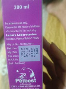 Polopet Shampoo For Antibacterial