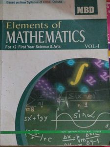 Elements Of Mathematics Class 11 l Free MBD Book