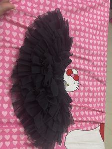 Black Net skirt