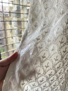 Soch elegant white kurta with sequins