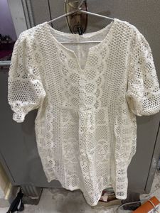 Lace Crochet Top