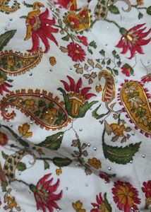 Floral Print Saree Blouse