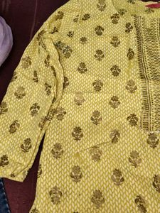 Floral Print Kurta