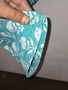 Printed Cotton Harem Pants