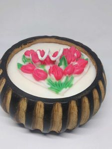 Tulip Heart Showpiece