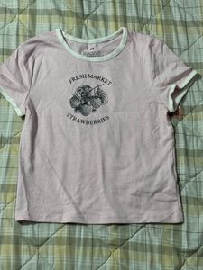 H&amp;M Strawberry Market Tee