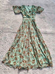 Floral Print Maxi Dress