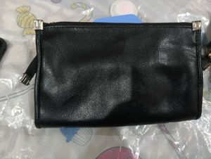 Black Handbag with Matching Wallet