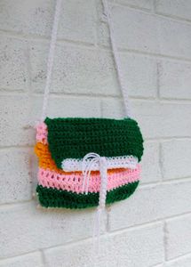 Crochet Crossbody Bag