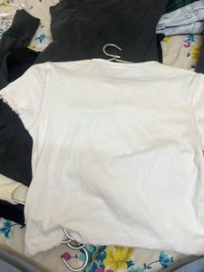 white h&amp;m  crop top