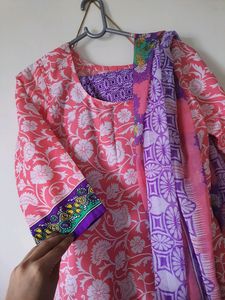 Brand New 3 Piece Cotton Suit