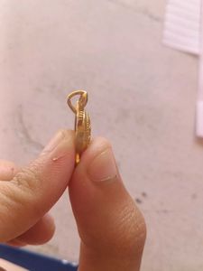 Artificial Golden Turtle Pendant 🐢