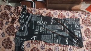 Trendy Newspaper Print Dress