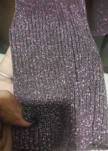 Trendy Glitter Style Sweater – Purple 💜
