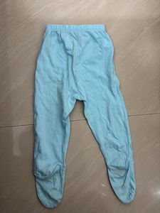 Cute Baby Footed Pant Set Of 2