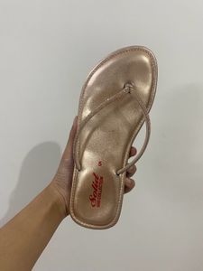 Embellished Rose Gold Sandals