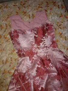 Elegant Floral Pink Gown For Women 💖💅✨