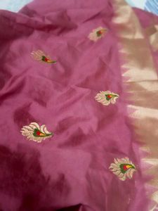 Pink Saree