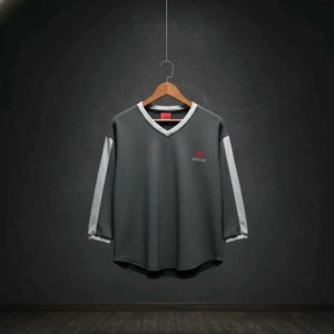 Black Woolen T-Shirt for Sale