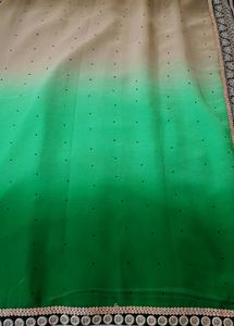 Elegant Green Saree