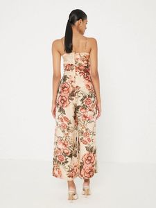 VINTAGE ROMANCE FLORAL JUMPSUIT