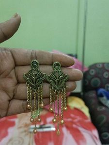 Golden Oxidised Earring Set - 3 Unique Styles