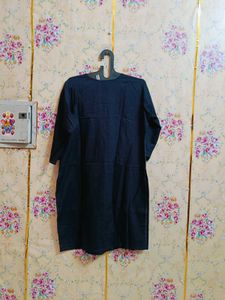 🇳🇿💫🎀Elegant Black Cotton Kurta