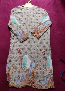 Vintage Paisley Print Blouse
