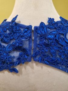 La Femme Royal Blue Cocktail Dress
