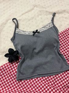 Padded Lace Trim Cami