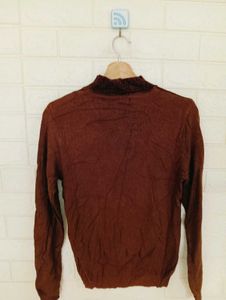 Embroidered Knit Sweater