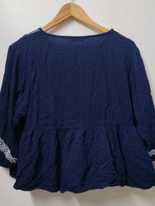 Navy Blue Top