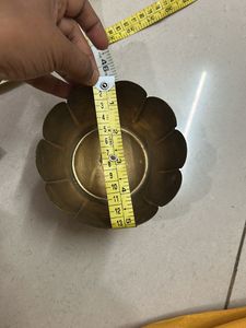 BRASS &amp; PANCHALOHA POOJA BOWL