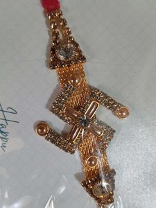 Swastik Rakhi Design