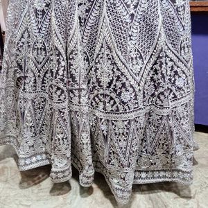 Heavy Embroidery Work Lehenga