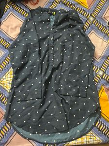 Polka Dot Tunic Top