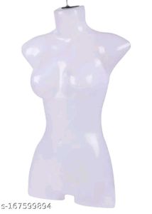 Female Mannequin Hanger, Plastic Body & Metal Hook