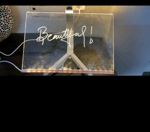 LED Dry Erase Message Board Lamp