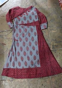 Stylish Floral Print Kurti