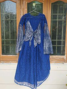Stylish Blue Heavy Up-down Frock🌸