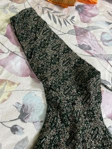 Elegant Green Printed Kurta